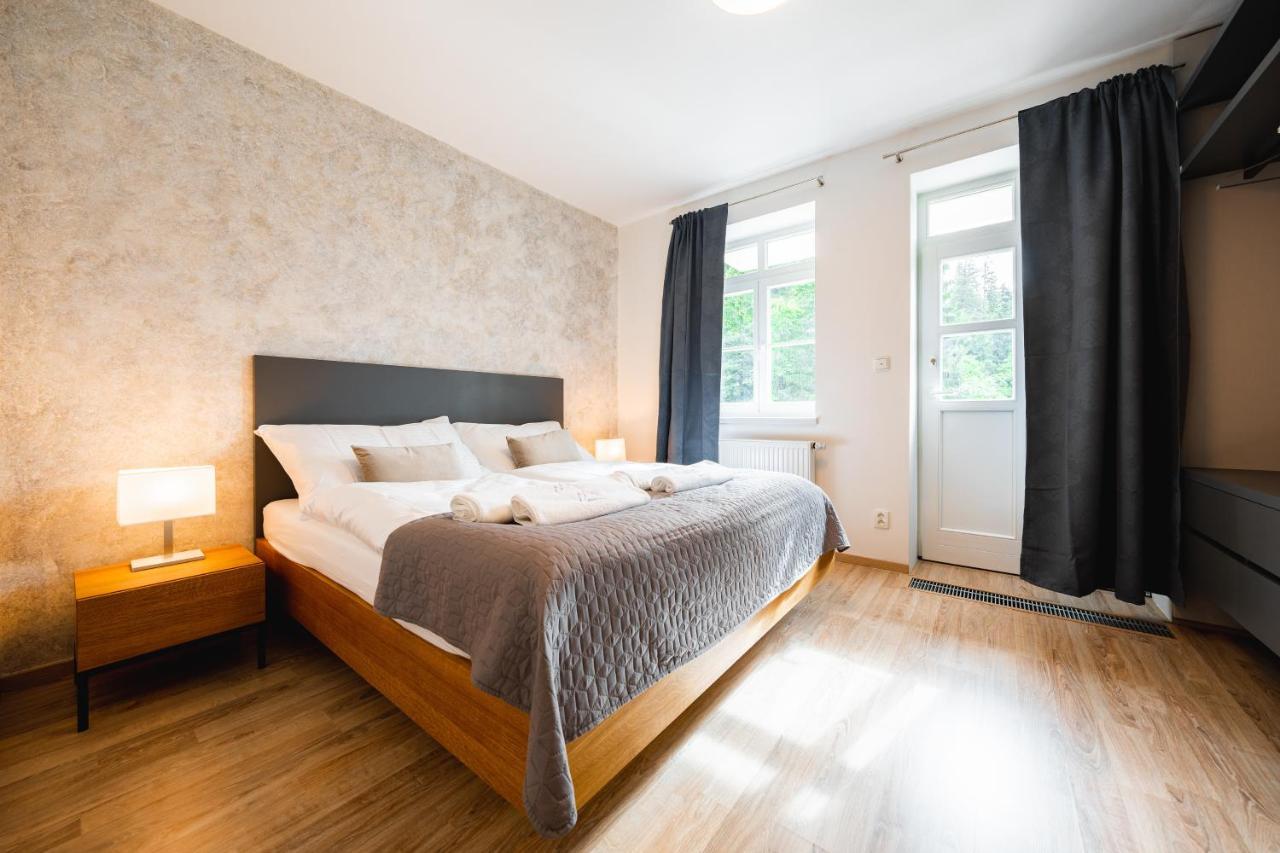 Apartman U Vlka - Hubertus, Karlova Studánka エクステリア 写真
