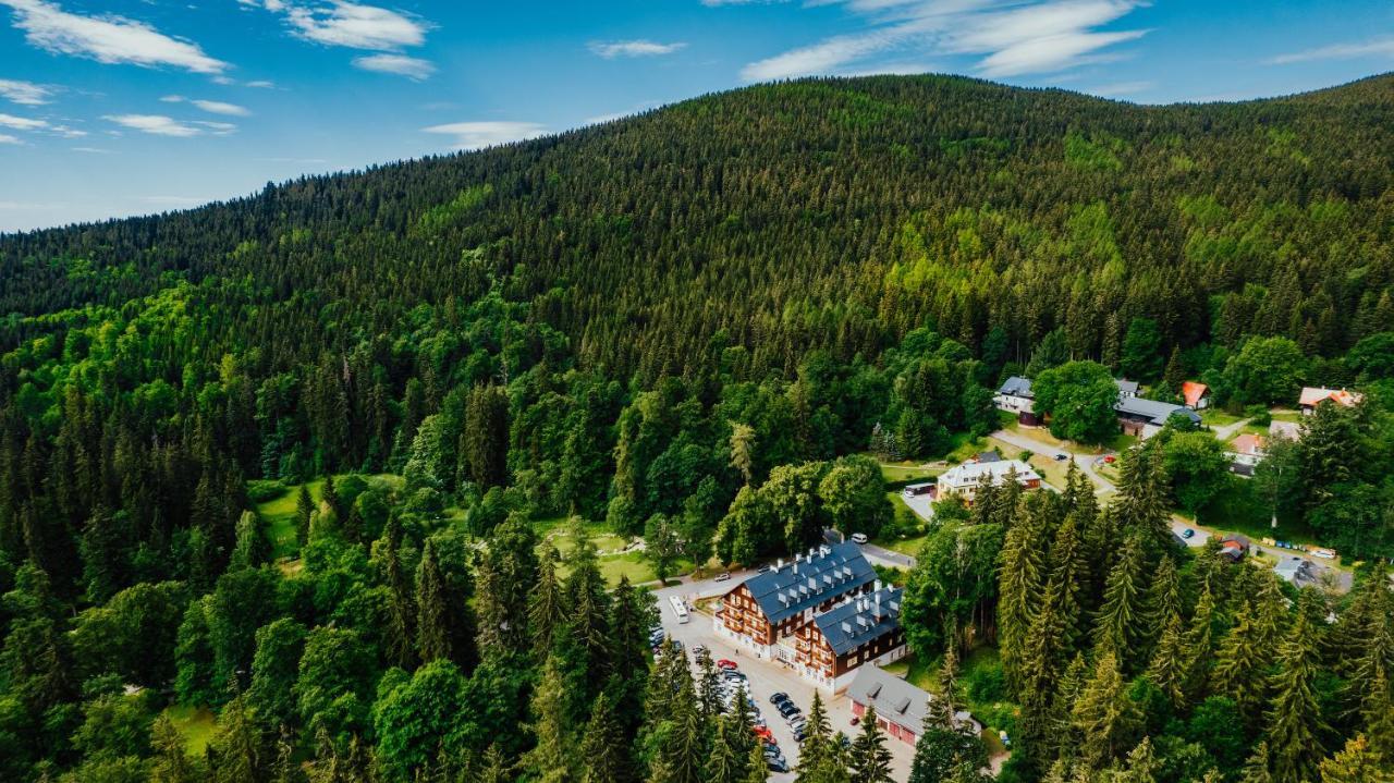 Apartman U Vlka - Hubertus, Karlova Studánka エクステリア 写真