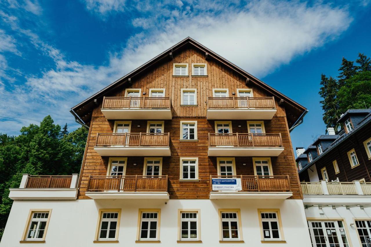 Apartman U Vlka - Hubertus, Karlova Studánka エクステリア 写真